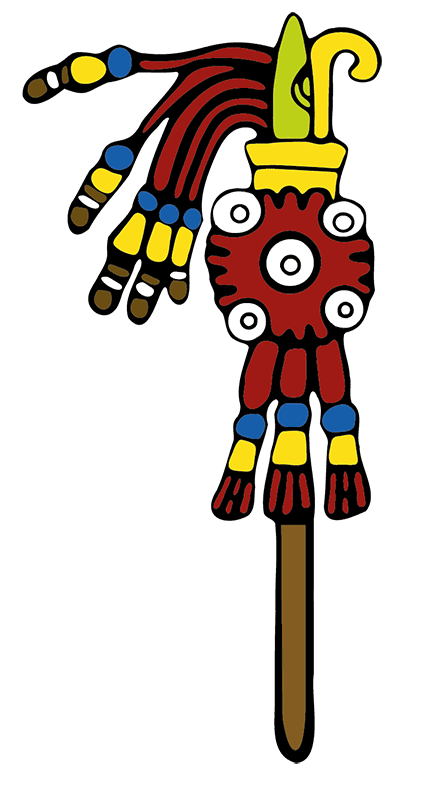 Detalle del CódiceZouche-Nuttall, s. XIV-XV/Museo Británico.